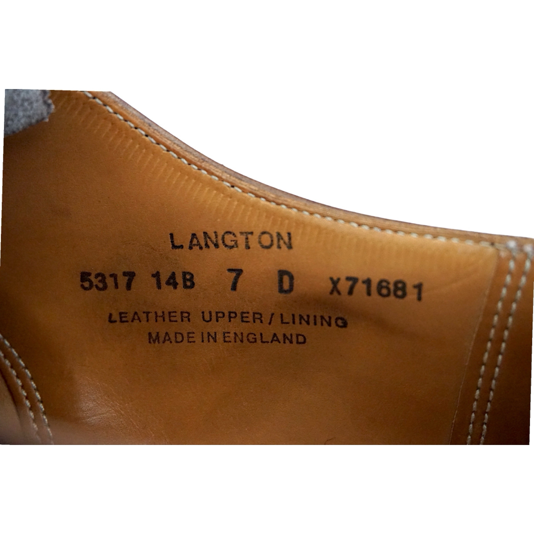 Crockett&Jones(クロケットアンドジョーンズ)のCROCKETT&JONES クロケットアンドジョーンズ LANGTON  メンズの靴/シューズ(ドレス/ビジネス)の商品写真