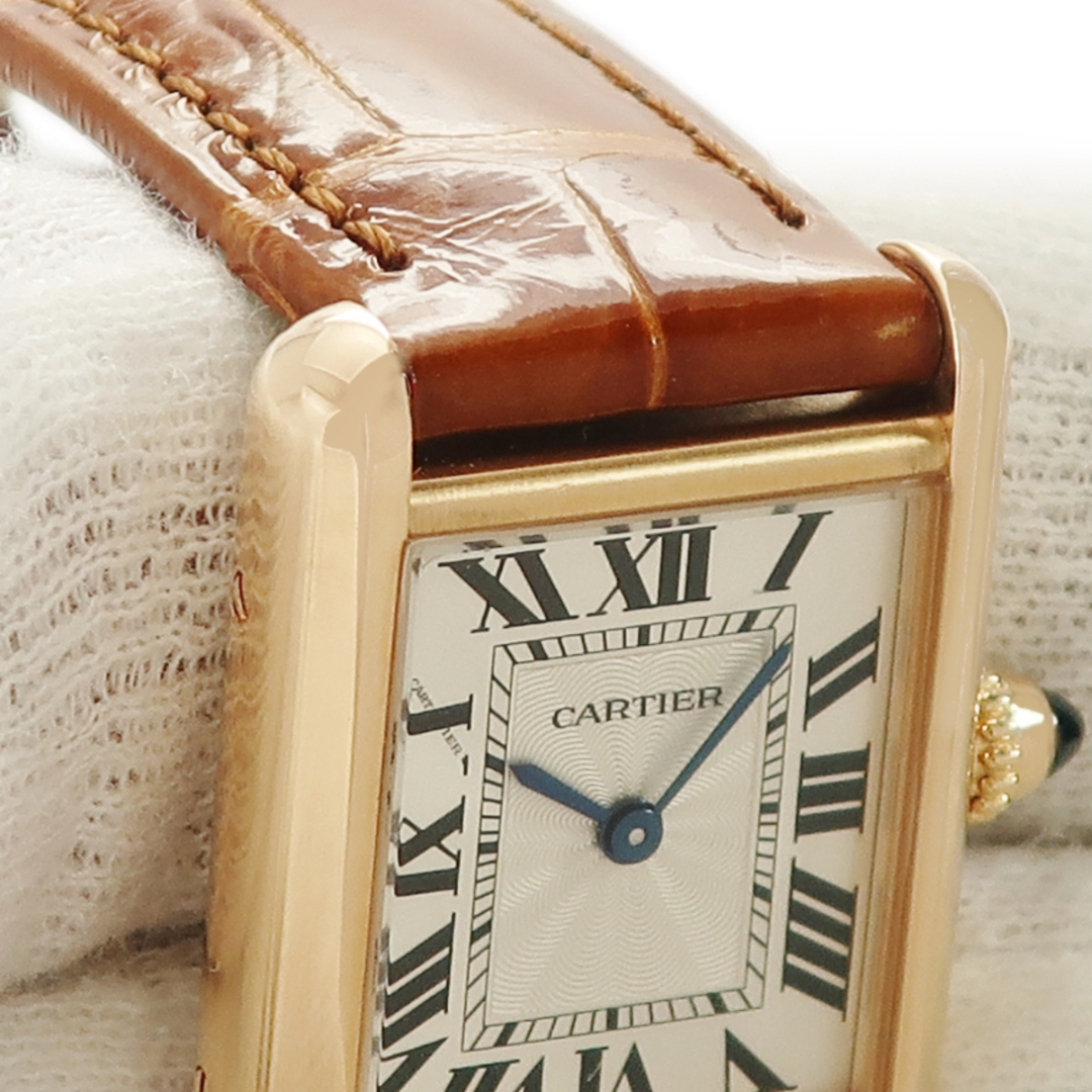 Cartier(カルティエ)のカルティエ  タンク ルイ カルティエ SM WGTA0010 手巻き レディースのファッション小物(腕時計)の商品写真