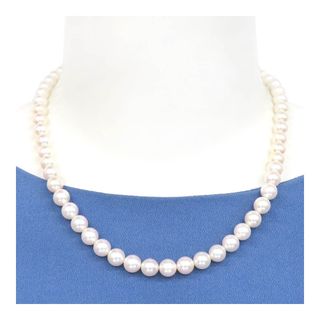 ミキモト(MIKIMOTO)のミキモト アコヤ パール ネックレス SIL (SILVER) レディース MIKIMOTO 【中古】 【ジュエリー】(ネックレス)