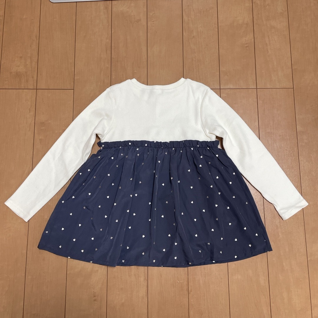 petit main(プティマイン)のプティマイン♡チュニックカットソー キッズ/ベビー/マタニティのキッズ服女の子用(90cm~)(Tシャツ/カットソー)の商品写真