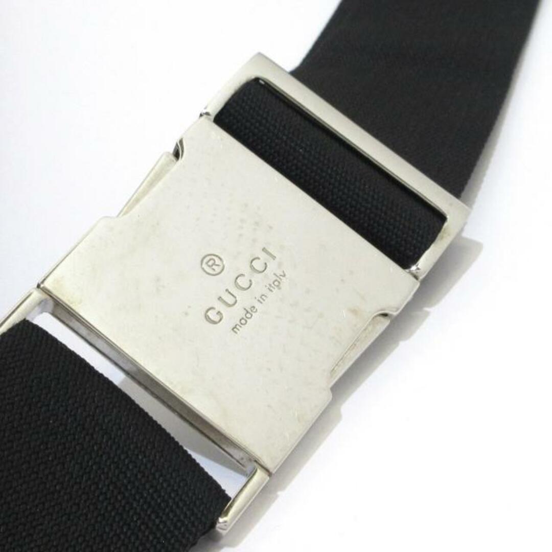 Gucci(グッチ)のGUCCI(グッチ) ウエストポーチ GG柄 28566 黒 ジャガード レディースのバッグ(ボディバッグ/ウエストポーチ)の商品写真