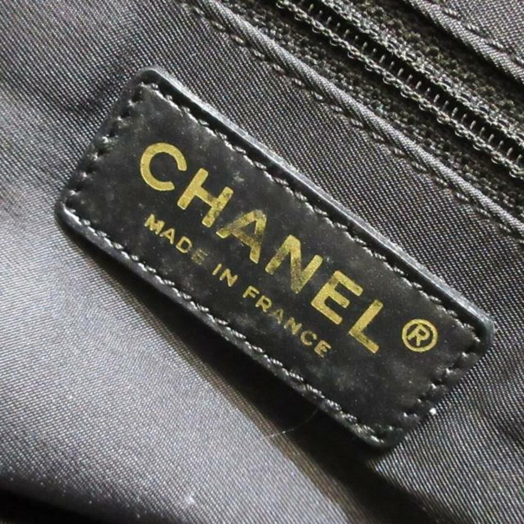 CHANEL(シャネル)のCHANEL(シャネル) トートバッグ ニュートラベルライントートMM A15991 黒 ナイロンジャガード×レザー レディースのバッグ(トートバッグ)の商品写真