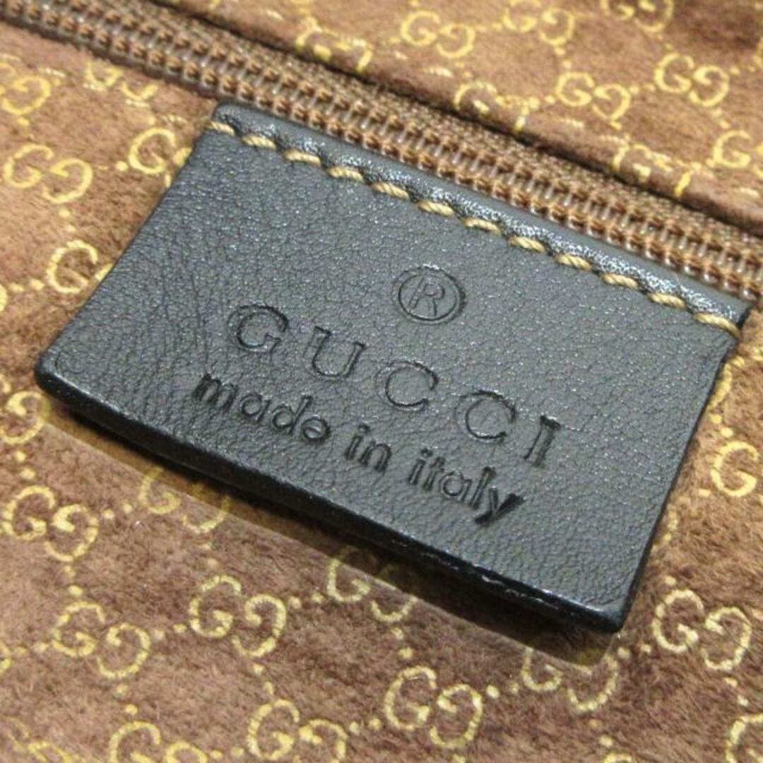Gucci(グッチ)のGUCCI(グッチ) ショルダーバッグ - 00142870 黒 レザー レディースのバッグ(ショルダーバッグ)の商品写真