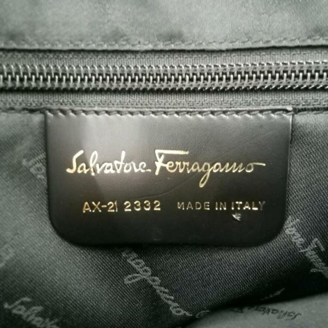 Salvatore Ferragamo(サルヴァトーレフェラガモ)のSalvatoreFerragamo(サルバトーレフェラガモ) ハンドバッグ - AX-212332 黒 レザー レディースのバッグ(ハンドバッグ)の商品写真