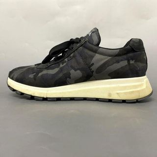 PRADA - PRADA(プラダ) スニーカー 7 メンズ 4E3476 黒×グレー 迷彩柄 ナイロン