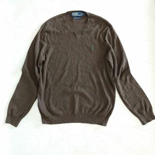 ポロラルフローレン(POLO RALPH LAUREN)のPOLO RALPHLAUREN　ポロラルフローレン 春ニットコットンニット(ニット/セーター)