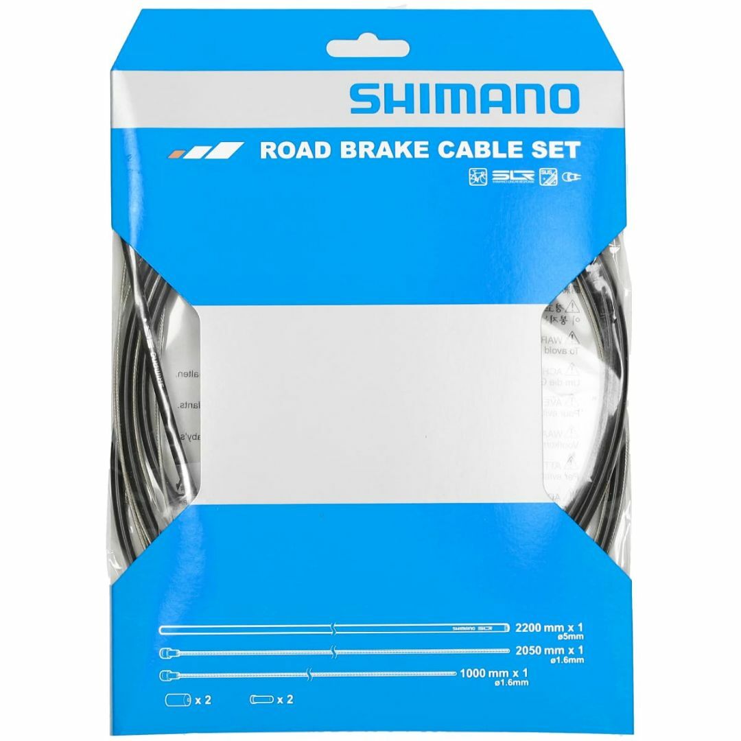 種類:a.単品シマノSHIMANO リペアパーツ ブレーキケーブルセット ス スポーツ/アウトドアの自転車(パーツ)の商品写真