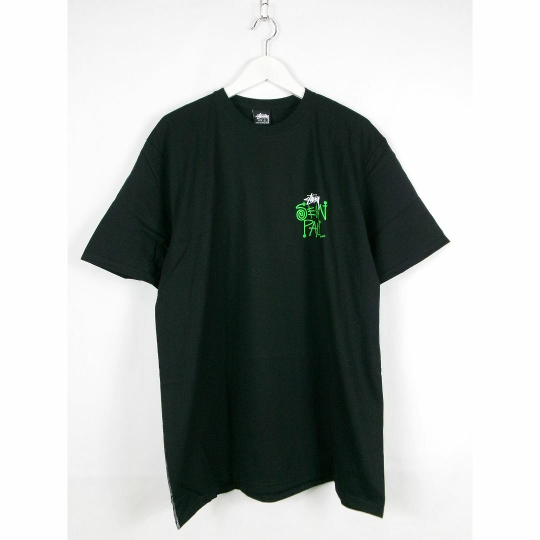 STUSSY(ステューシー)の未使用品 STUSSY SEAN PAUL TEE Tシャツ 半袖 L ブラック メンズのトップス(Tシャツ/カットソー(半袖/袖なし))の商品写真