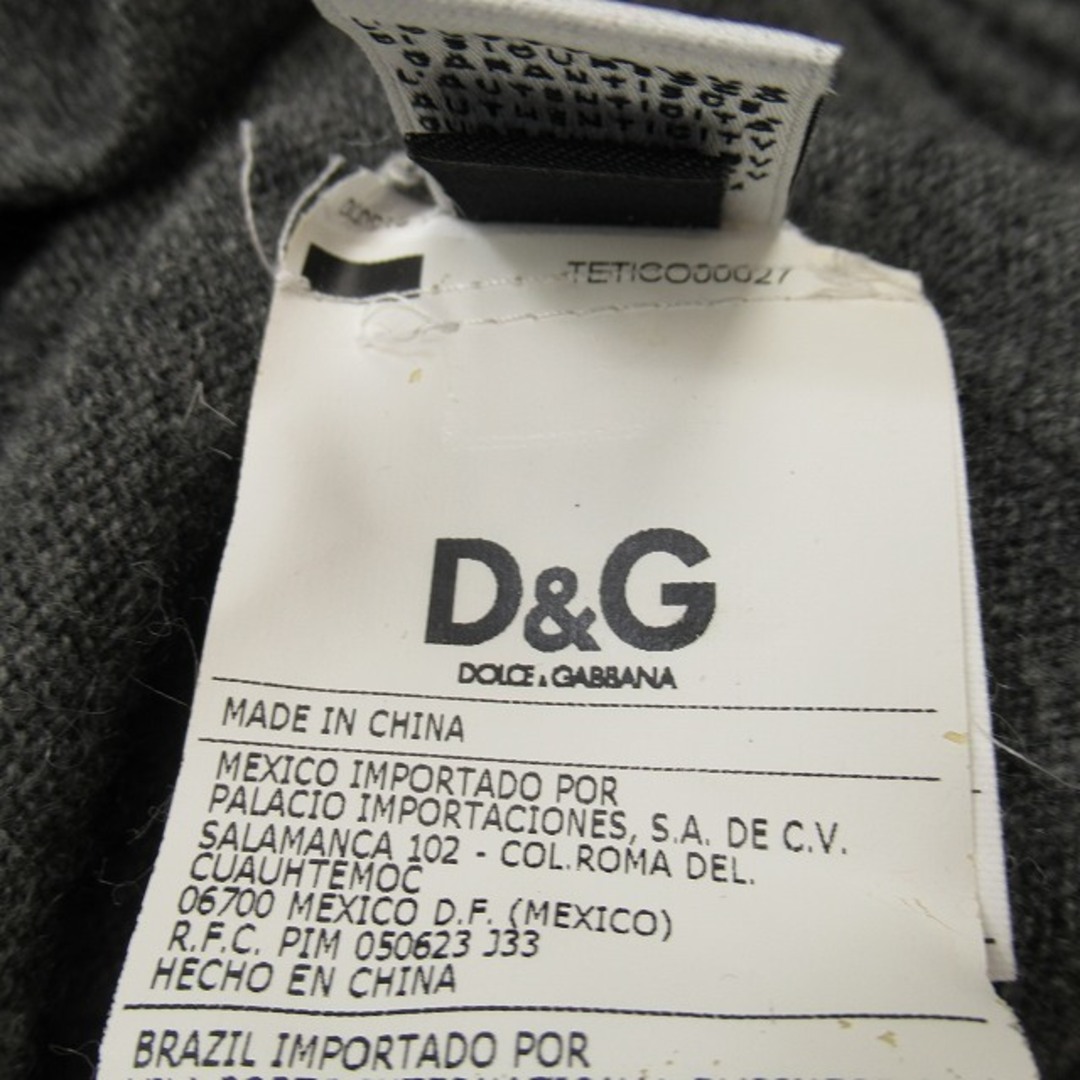 D&G(ディーアンドジー)のドルガバ D&G カシミヤ100％ ニットカーディガン Vネック 長袖 セーター レディースのトップス(カーディガン)の商品写真