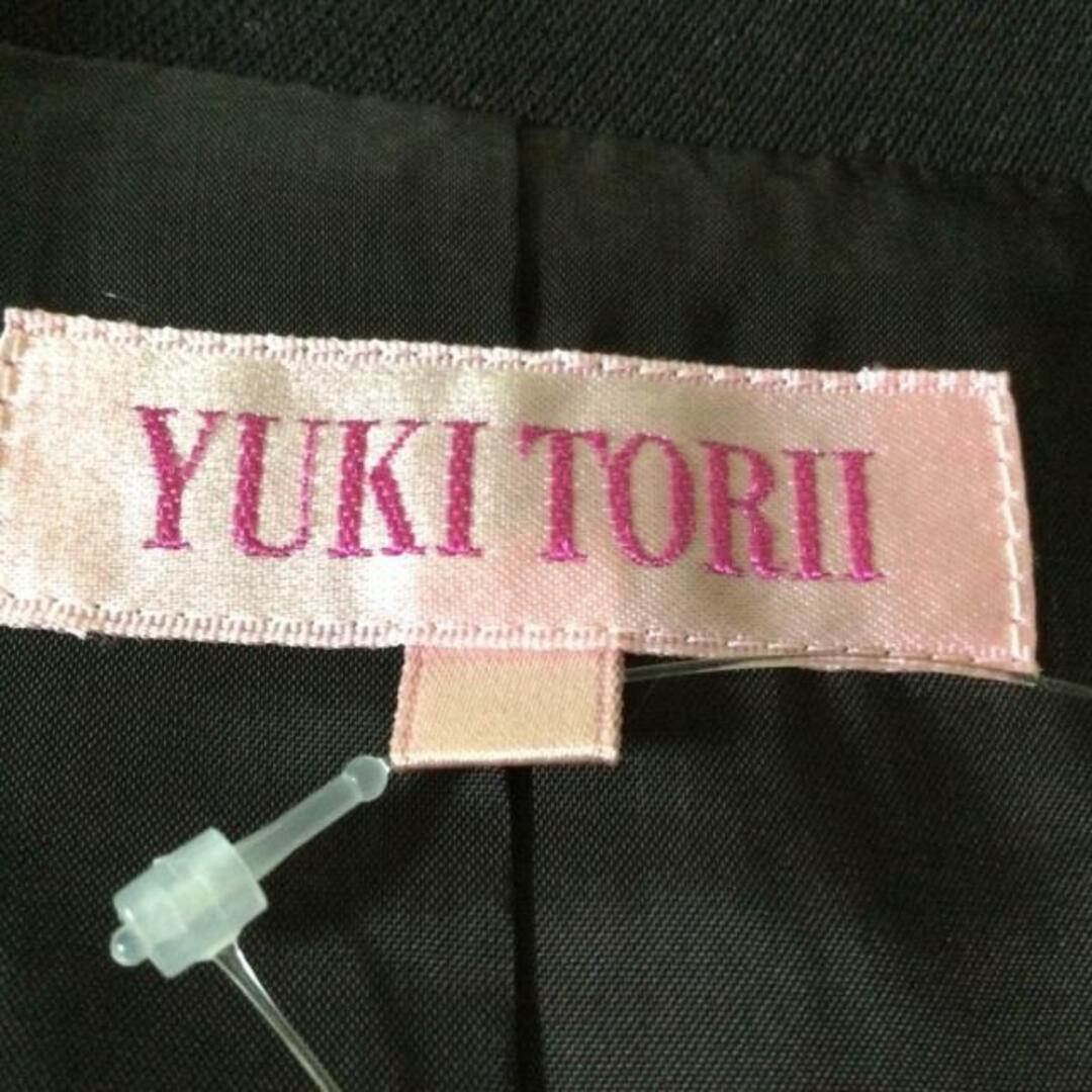 YUKI TORII INTERNATIONAL(ユキトリイインターナショナル)のYUKITORII(ユキトリイ) ジャケット サイズ40 M レディース - ダークブラウン 長袖/ジップアップ/秋/春 レディースのジャケット/アウター(その他)の商品写真