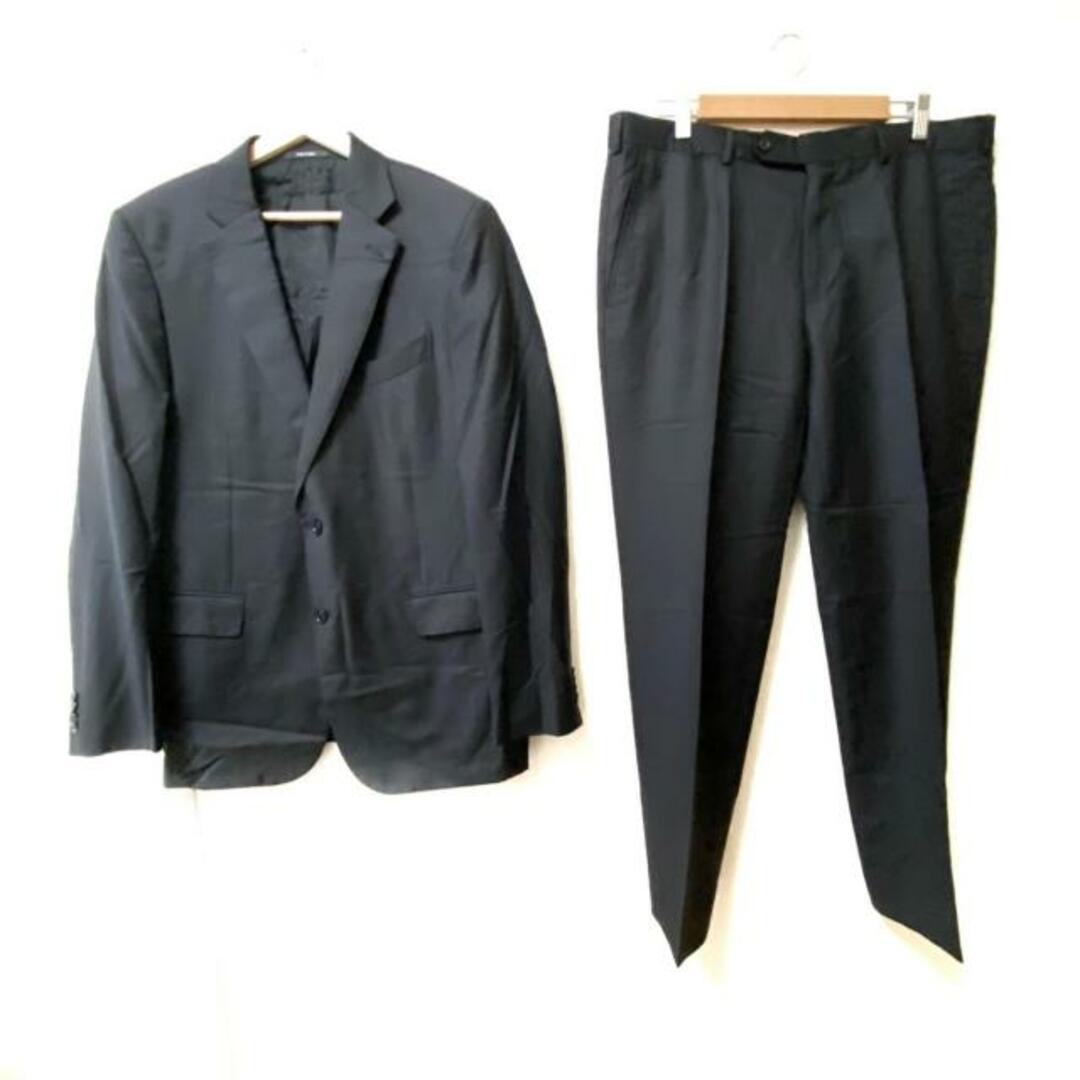Ermenegildo Zegna(エルメネジルドゼニア)のErmenegildo Zegna(エルメネジルド ゼニア) シングルスーツ メンズ - 黒 メンズのスーツ(セットアップ)の商品写真