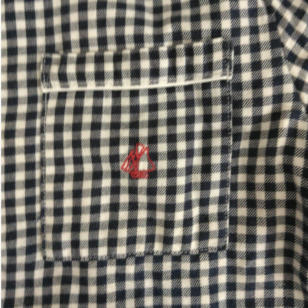 PETIT BATEAU(プチバトー)のPETIT Bateau(プチバトー)　チェック柄 長袖パジャマ キッズ/ベビー/マタニティのキッズ服男の子用(90cm~)(パジャマ)の商品写真