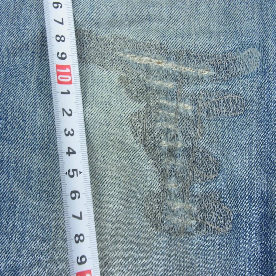 Levi's(リーバイス)のLevi's リーバイス 00501-1370 クラッシュ加工 501 デニム パンツ ジーンズ インディゴブルー系 W29【中古】 メンズのパンツ(その他)の商品写真