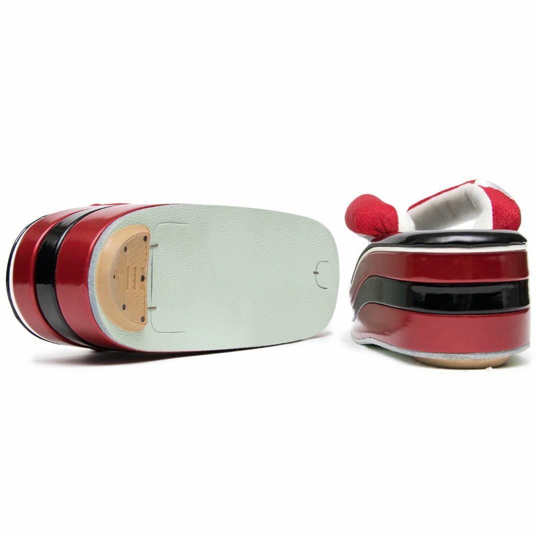 【色: 黒×赤+黒台赤鼻緒】[KYOETSU] (キョウエツ) 卒業式 成人式  レディースの靴/シューズ(その他)の商品写真