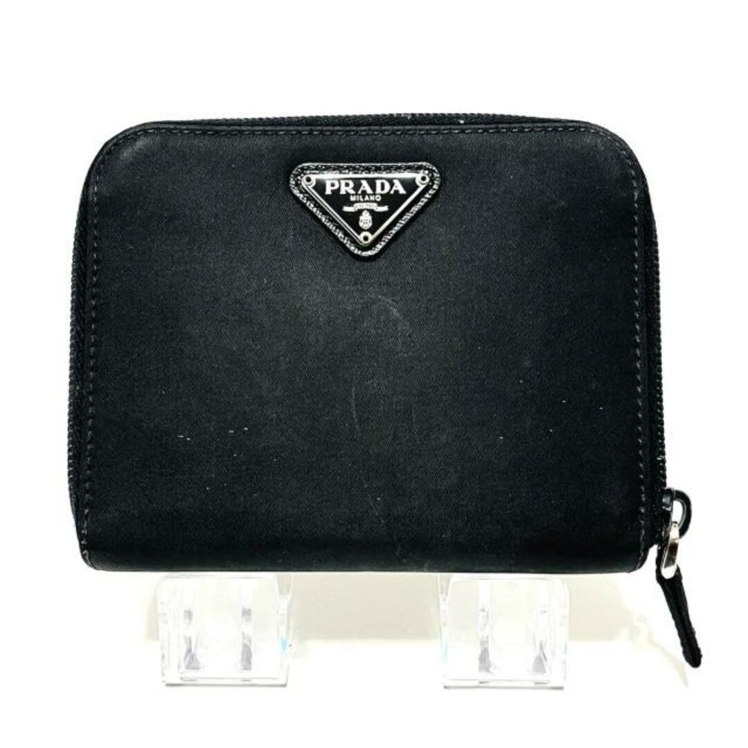 PRADA(プラダ)のPRADA(プラダ) 2つ折り財布 - M605 黒 ラウンドファスナー ナイロン レディースのファッション小物(財布)の商品写真