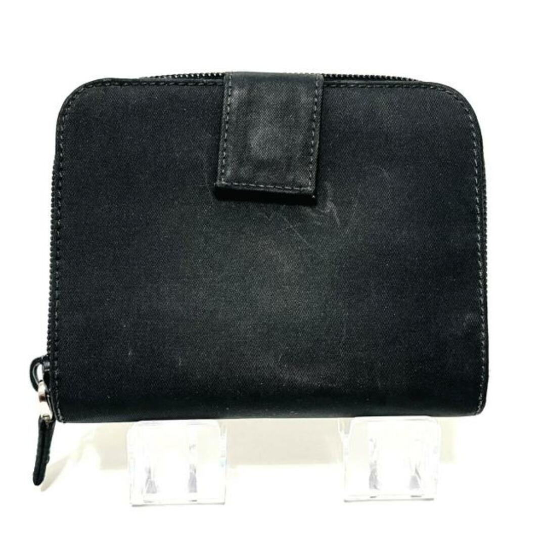 PRADA(プラダ)のPRADA(プラダ) 2つ折り財布 - M605 黒 ラウンドファスナー ナイロン レディースのファッション小物(財布)の商品写真