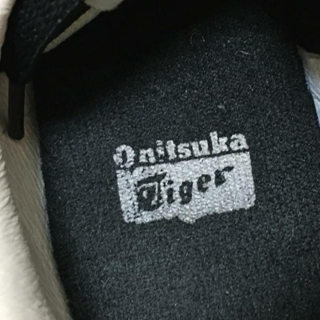Onitsuka Tiger(オニツカタイガー)のasics Onitsuka Tiger(アシックス・オニツカタイガー) スニーカー 24.5 レディース - 黒×白 化学繊維×スエード×合皮 レディースの靴/シューズ(スニーカー)の商品写真
