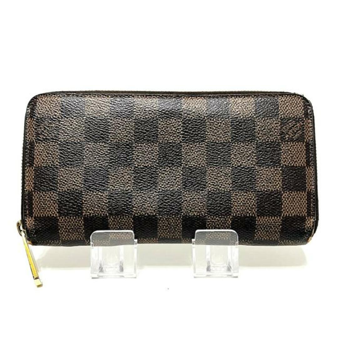 LOUIS VUITTON(ルイヴィトン)のLOUIS VUITTON(ルイヴィトン) 長財布 ダミエ ジッピーウォレット N60015 エベヌ ダミエ・キャンバス レディースのファッション小物(財布)の商品写真