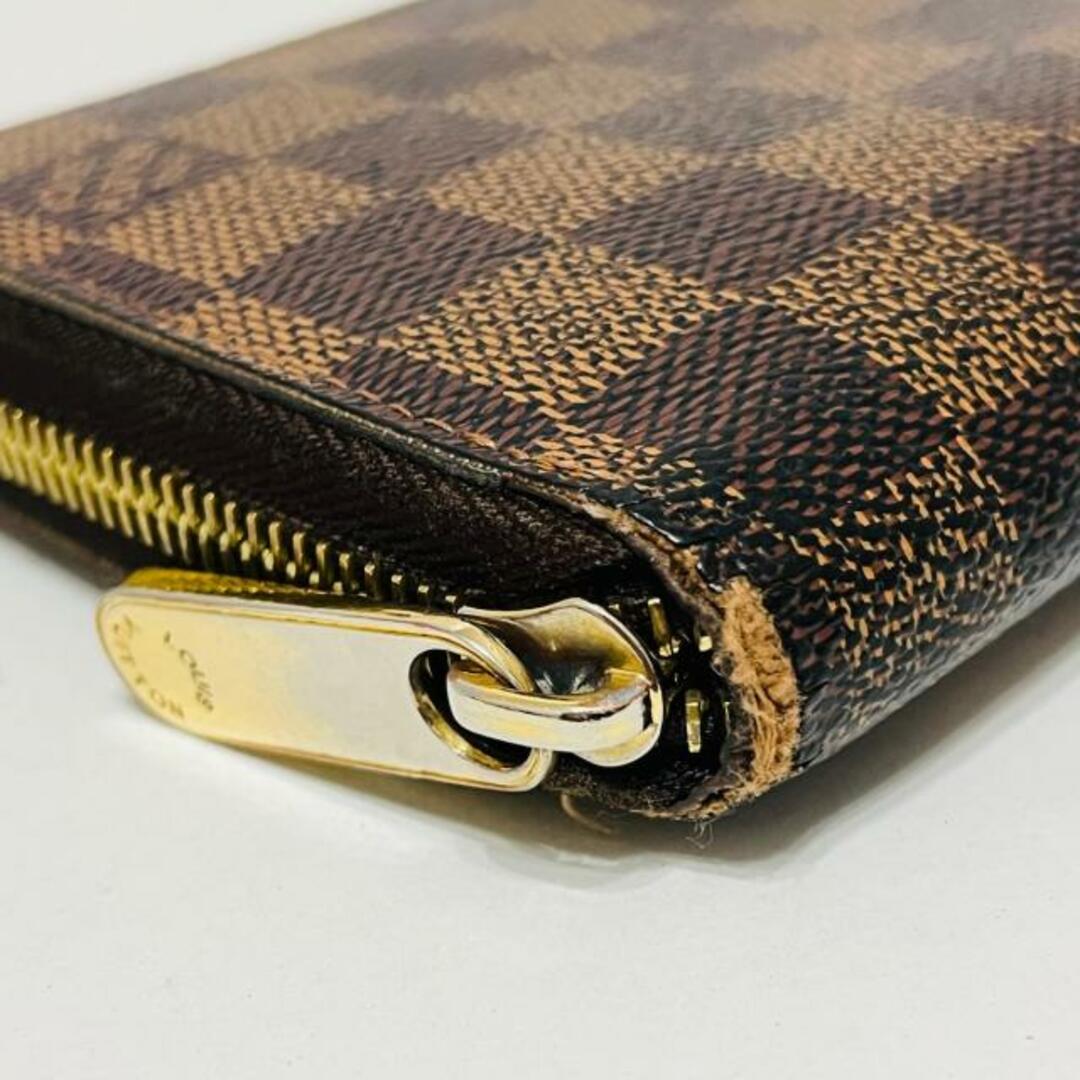 LOUIS VUITTON(ルイヴィトン)のLOUIS VUITTON(ルイヴィトン) 長財布 ダミエ ジッピーウォレット N60015 エベヌ ダミエ・キャンバス レディースのファッション小物(財布)の商品写真