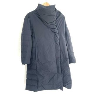 プリーツプリーズイッセイミヤケ(PLEATS PLEASE ISSEY MIYAKE)のPLEATS PLEASE(プリーツプリーズ) ダウンコート サイズ3 L レディース - 黒 長袖/冬(ダウンコート)