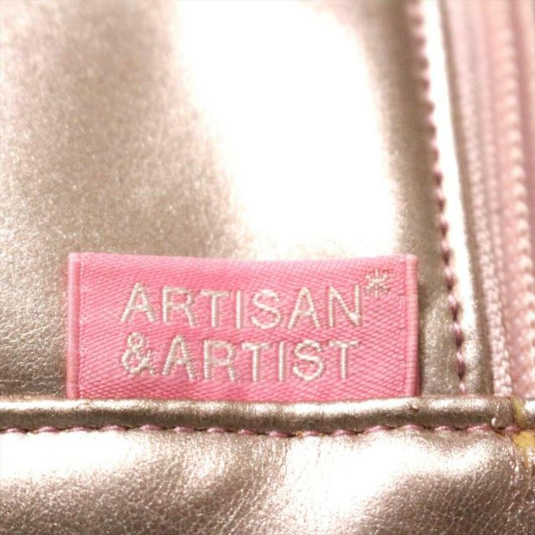 Artisan&Artist(アルティザンアンドアーティスト)のARTISAN&ARTIST(アルティザン&アーティスト) バニティバッグ - ピンクゴールド 合皮 レディースのバッグ(その他)の商品写真