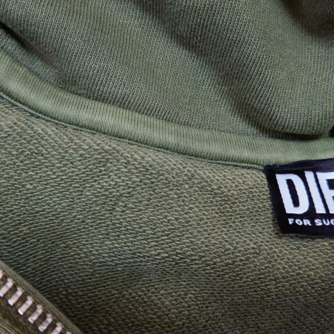 DIESEL(ディーゼル)のDIESEL(ディーゼル) ブルゾン サイズL メンズ - カーキ 長袖/中綿/ジップアップ/秋 メンズのジャケット/アウター(ブルゾン)の商品写真