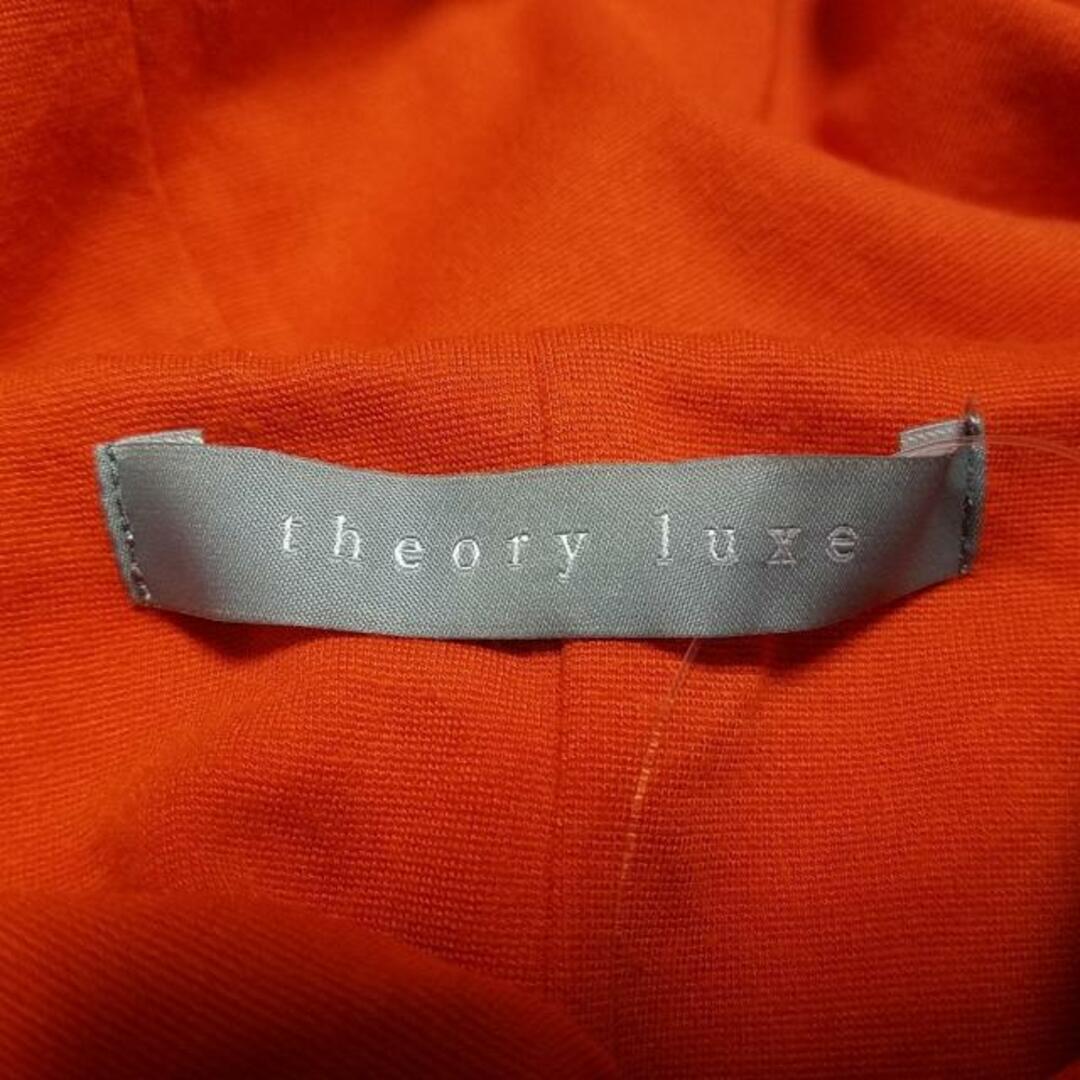 Theory luxe(セオリーリュクス)のtheory luxe(セオリーリュクス) ワンピース サイズ38 M レディース - オレンジ ノースリーブ/ロング レディースのワンピース(その他)の商品写真
