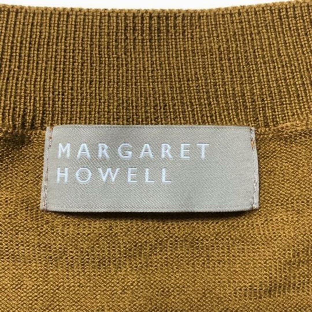 MARGARET HOWELL(マーガレットハウエル)のMargaretHowell(マーガレットハウエル) 長袖セーター サイズ2 M レディース - ブラウン クルーネック/サンプル品 レディースのトップス(ニット/セーター)の商品写真
