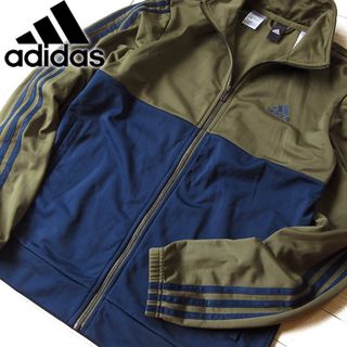 アディダス(adidas)の美品 L アディダス メンズ バイカラージャージ ジャケット(ジャージ)