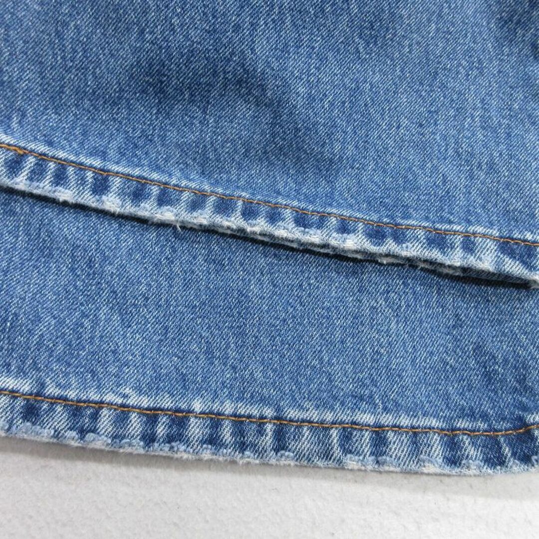 Levi's(リーバイス)のW36★古着 リーバイス Levis 559 ジーンズ メンズ ヒゲ コットン 紺 ネイビー デニム 24may13 中古 ボトムス ジーパン Gパン ロング パンツ メンズのパンツ(ワークパンツ/カーゴパンツ)の商品写真