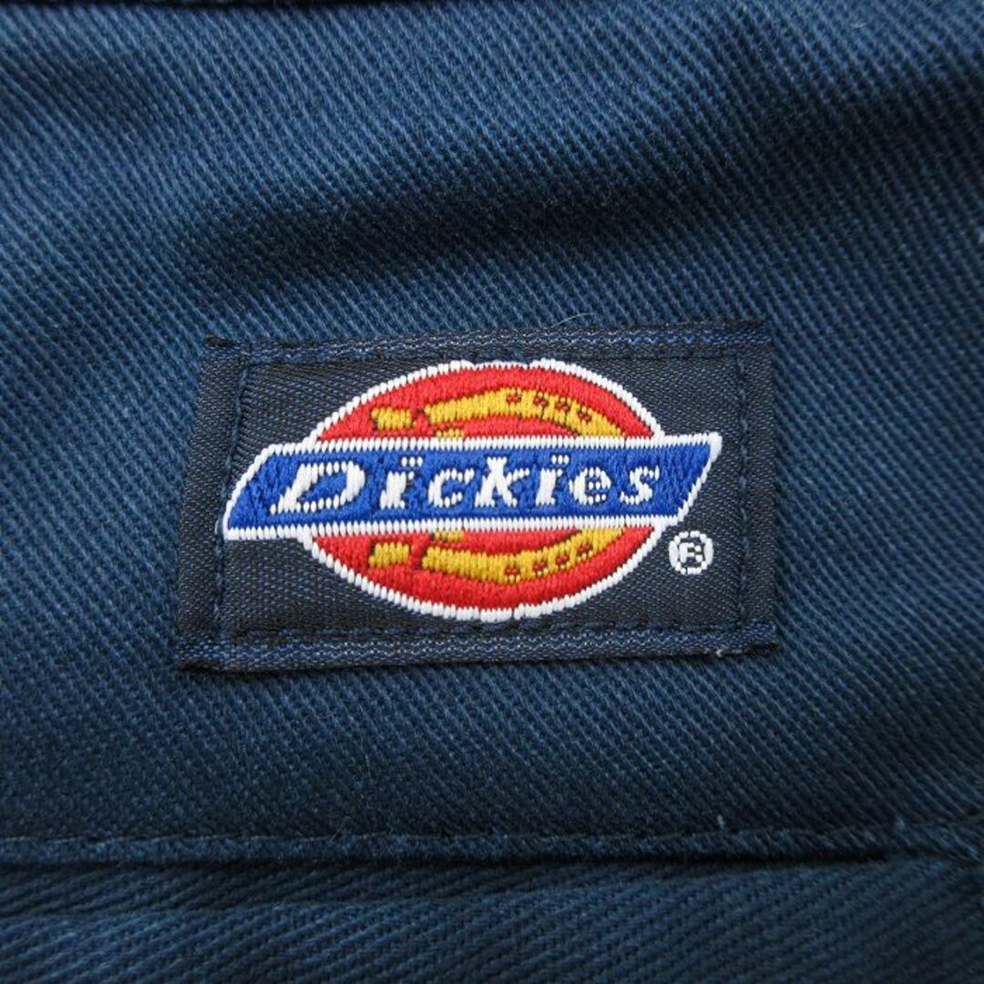 Dickies(ディッキーズ)のW32★古着 ディッキーズ Dickies ワーク パンツ メンズ 90年代 90s 874 USA製 タロン 紺 ネイビー 24may13 中古 ボトムス ロング メンズのパンツ(ワークパンツ/カーゴパンツ)の商品写真