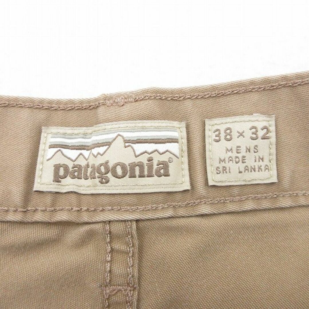 patagonia(パタゴニア)のW38★古着 パタゴニア patagonia パンツ メンズ ベージュ カーキ 24may13 中古 ボトムス ロング メンズのパンツ(ワークパンツ/カーゴパンツ)の商品写真