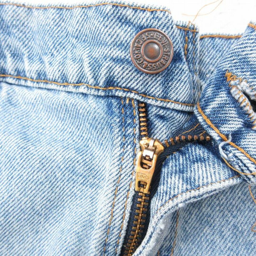 Levi's(リーバイス)のW36★古着 リーバイス Levis 505 ショート パンツ ショーツ メンズ 00年代 00s 紺 ネイビー デニム 24may13 中古 ボトムス 短パン ショーパン ハーフ メンズのパンツ(ワークパンツ/カーゴパンツ)の商品写真