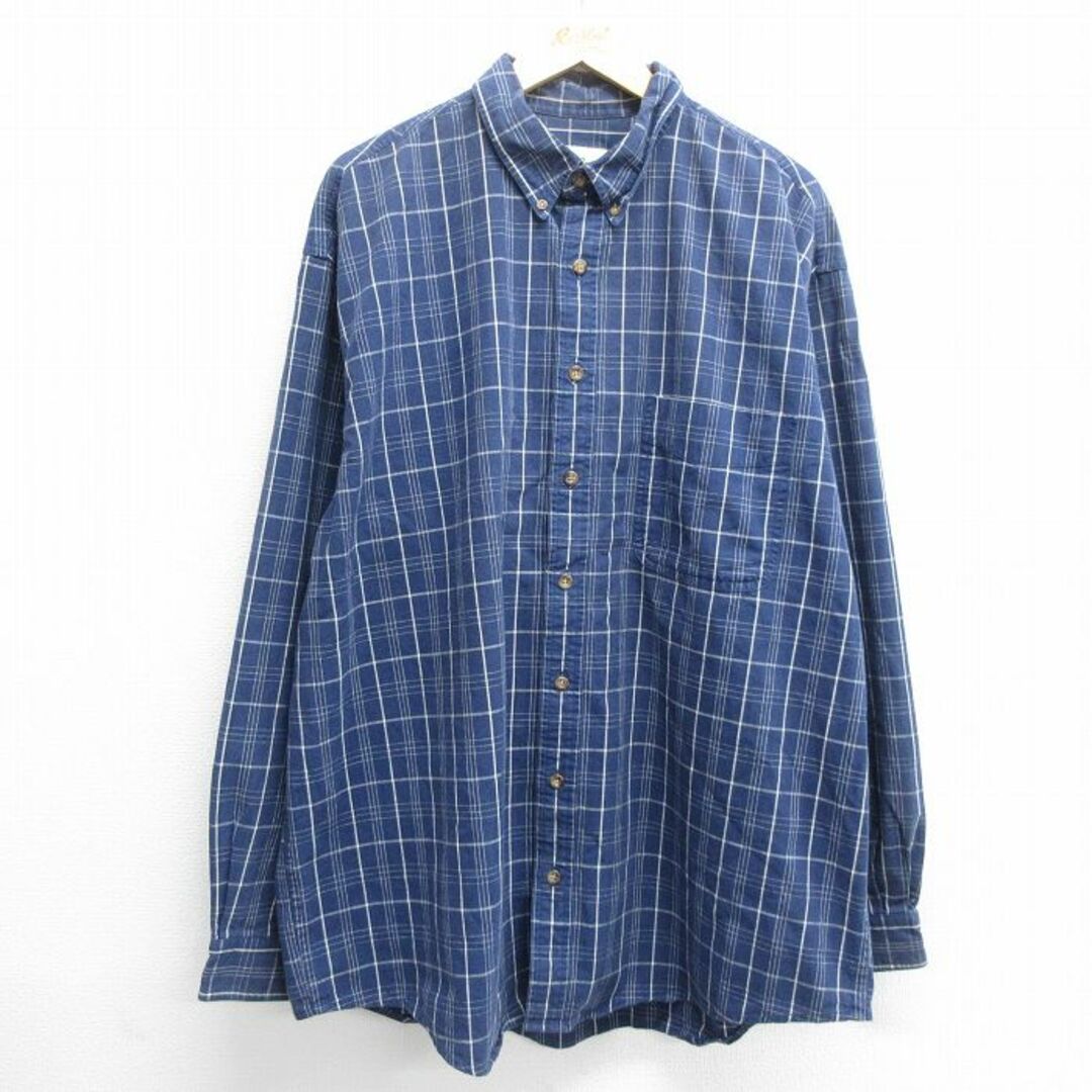 Eddie Bauer - XL☆古着 エディーバウアー 長袖 ブランド シャツ Eddie Bauer - XL☆古着 エディーバウアー 長袖 ブランド シャツ