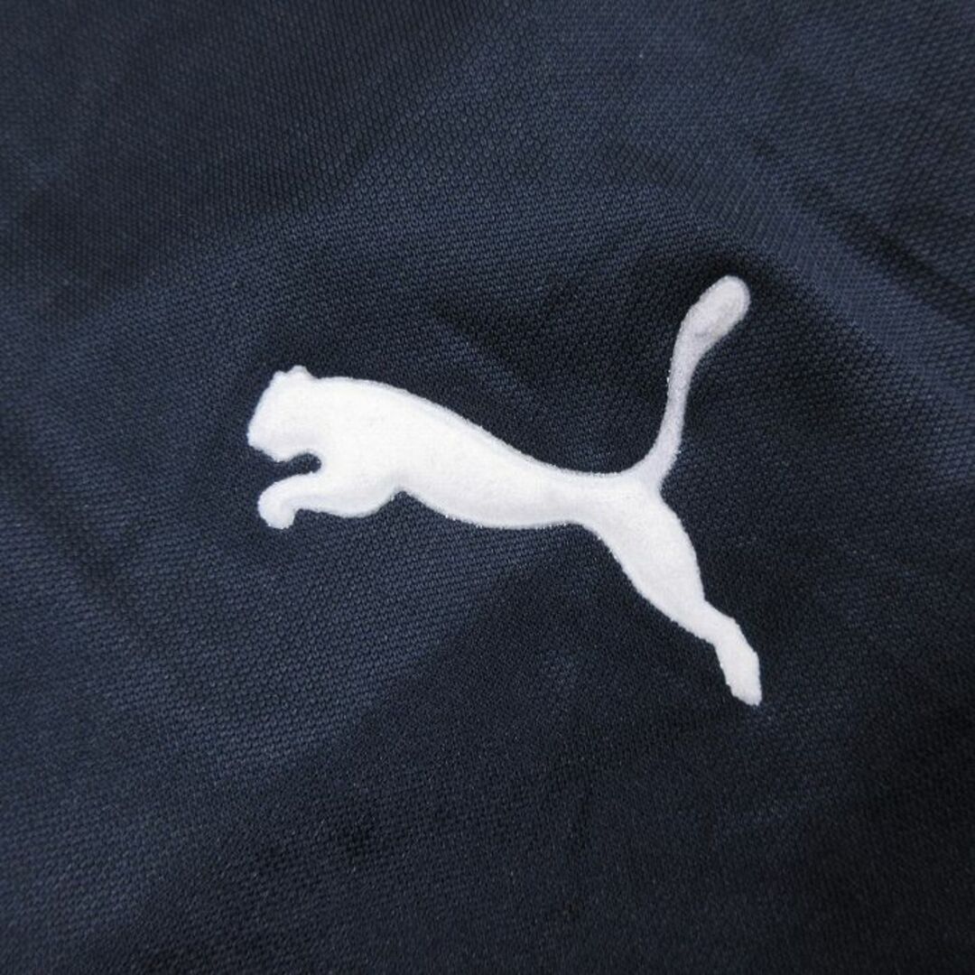 PUMA(プーマ)のXL★古着 プーマ puma 半袖 ビンテージ サッカー Tシャツ メンズ 00年代 00s SIEMENS SSラツィオ 紺 ネイビー 【spe】 24may13 中古 メンズのトップス(Tシャツ/カットソー(半袖/袖なし))の商品写真