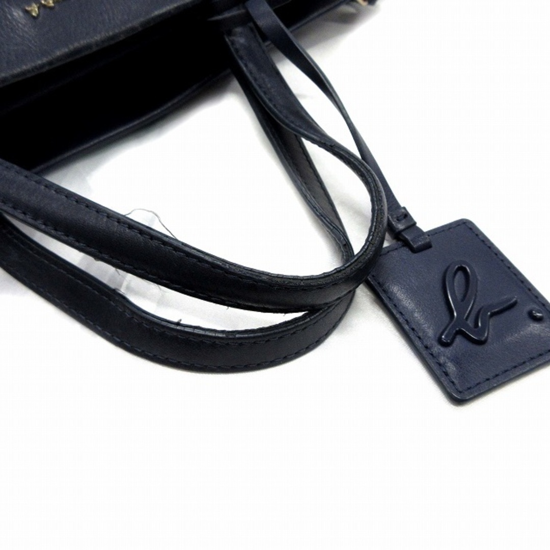 アニエスベー ボヤージュ 星型 パンチング レザー バッグ ショルダー ハンド レディースのバッグ(ハンドバッグ)の商品写真