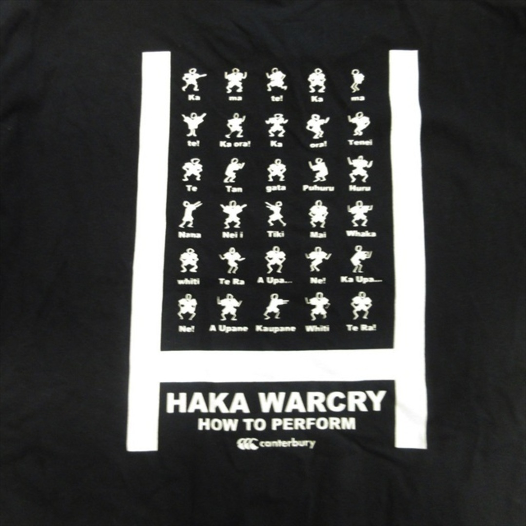 CANTERBURY(カンタベリー)のカンタベリー CANTERBURY HAKA WARCRY プリント Tシャツ メンズのトップス(Tシャツ/カットソー(半袖/袖なし))の商品写真