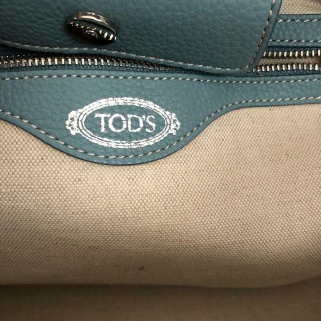 TOD'S(トッズ)のTOD'S(トッズ) ハンドバッグ - ライトブルー レザー レディースのバッグ(ハンドバッグ)の商品写真