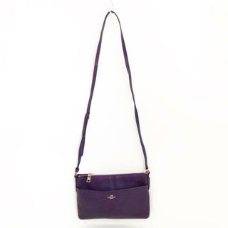 コーチ(COACH)のCOACH(コーチ) ショルダーバッグ - 52377 パープル レザー(ショルダーバッグ)