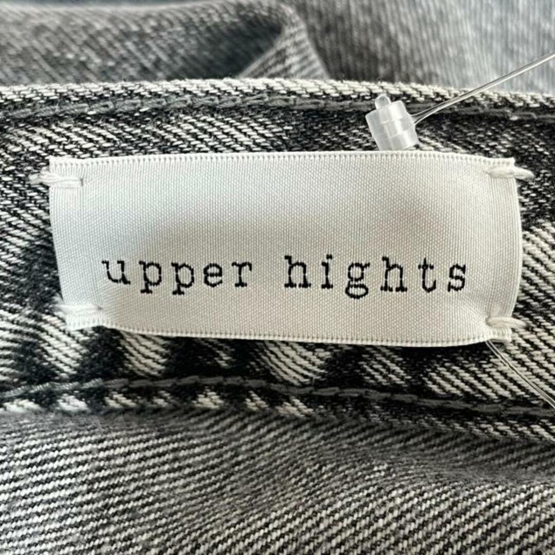 upper hights(アッパーハイツ) ジーンズ サイズ25 XS レディース - グレー フルレングス/デニム レディースのパンツ(デニム/ジーンズ)の商品写真