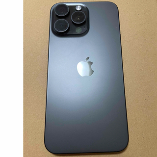 アップル iPhone15 Pro Max 256GB ブラックチタニウム