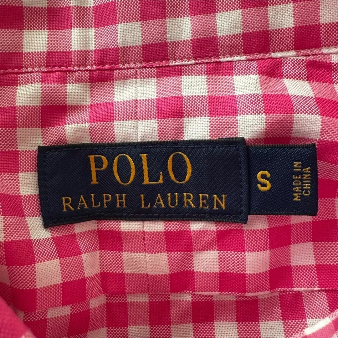 POLO RALPH LAUREN(ポロラルフローレン)の【美品】POLO コットン100％ ギンガムチェック シャツ レディースのトップス(シャツ/ブラウス(長袖/七分))の商品写真