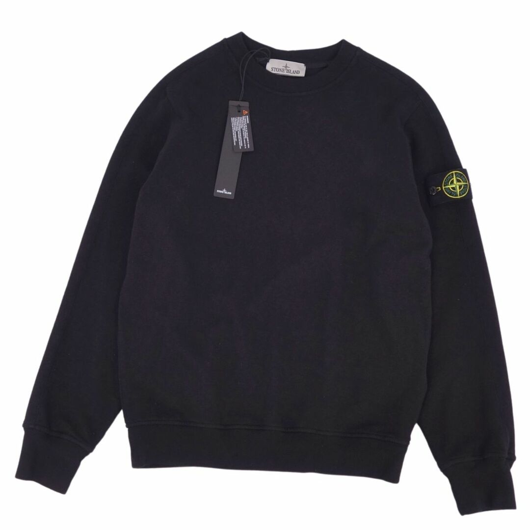 STONE ISLAND(ストーンアイランド)の極美品 ストーンアイランド STONE ISLAND スウェット トレーナー ロングスリーブ 長袖 ロゴワッペン トップス メンズ S メンズのトップス(スウェット)の商品写真