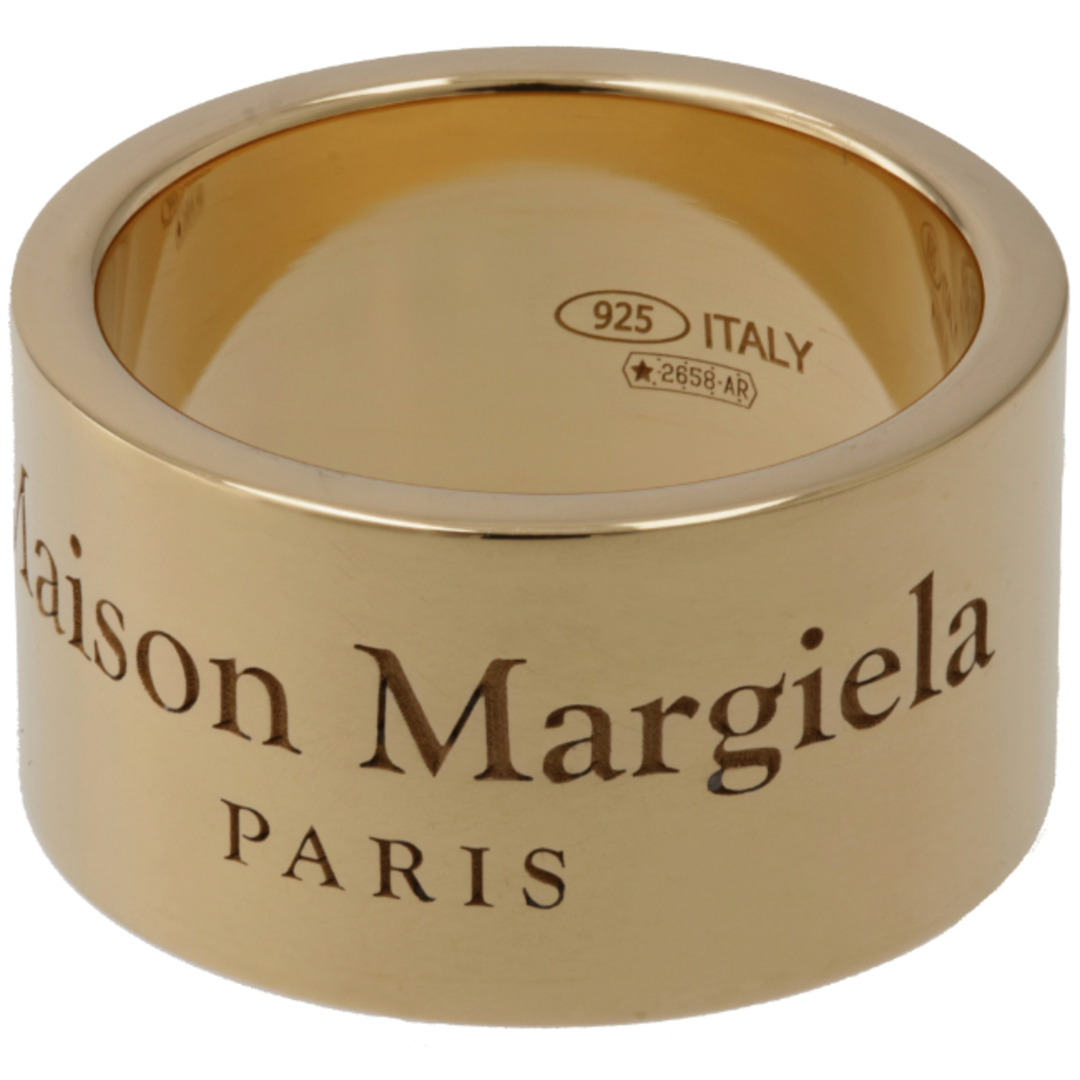 Maison Martin Margiela(マルタンマルジェラ)のメゾン マルジェラ/MAISON MARGIELA 指輪 メンズ 12mm幅 リング YELLOW GOLD PLATING BURATTATO SM1UQ0096-SV0158-950 _0410ff メンズのアクセサリー(リング(指輪))の商品写真