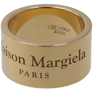 マルタンマルジェラ(Maison Martin Margiela)のメゾン マルジェラ/MAISON MARGIELA 指輪 メンズ 12mm幅 リング YELLOW GOLD PLATING BURATTATO SM1UQ0096-SV0158-950 _0410ff(リング(指輪))