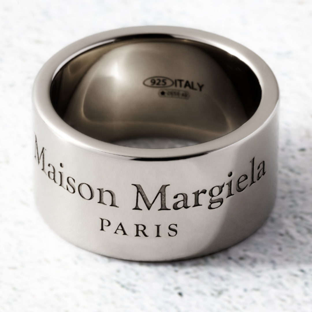 Maison Martin Margiela(マルタンマルジェラ)のメゾン マルジェラ/MAISON MARGIELA 指輪 メンズ 12mm幅 リング SILVER SM1UQ0096-SV0158-951 _0410ff メンズのアクセサリー(リング(指輪))の商品写真