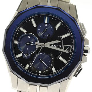 カシオ(CASIO)のカシオ CASIO OCW-S6000-1AJF オシアナス マンタ S6000シリーズ デイト ソーラー電波 メンズ 箱・保証書付き_816367(腕時計(アナログ))