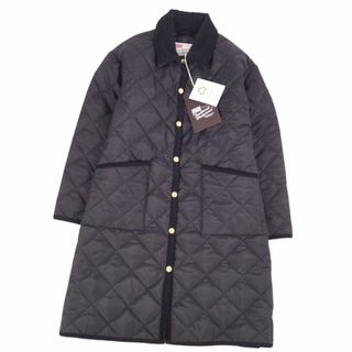 未使用 トラディショナルウェザーウェア Traditional Weatherwear コート キルティング 中綿入 レディース 32 ブラック(その他)