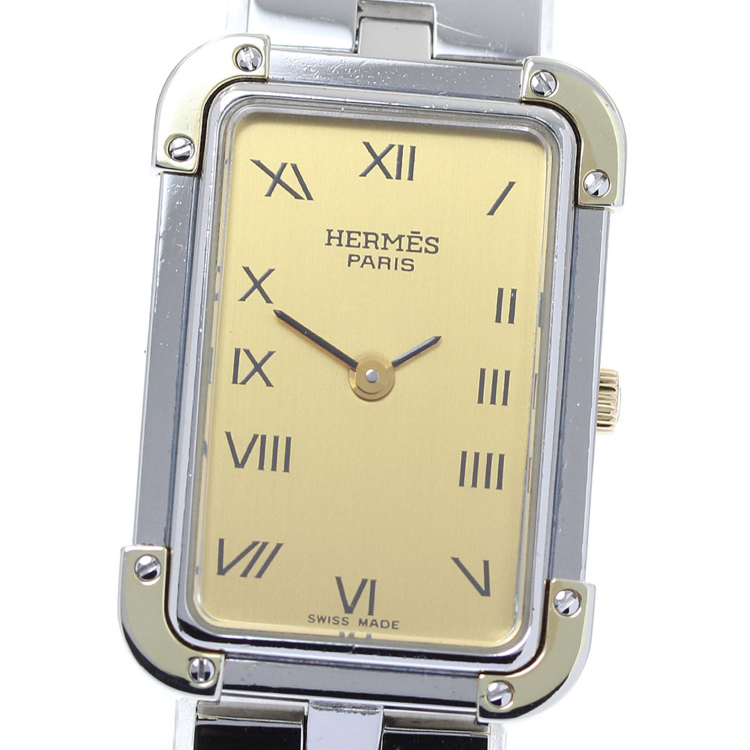 Hermes(エルメス)のエルメス HERMES CR1.240 クロアジュール クォーツ レディース 箱付き_815409 レディースのファッション小物(腕時計)の商品写真