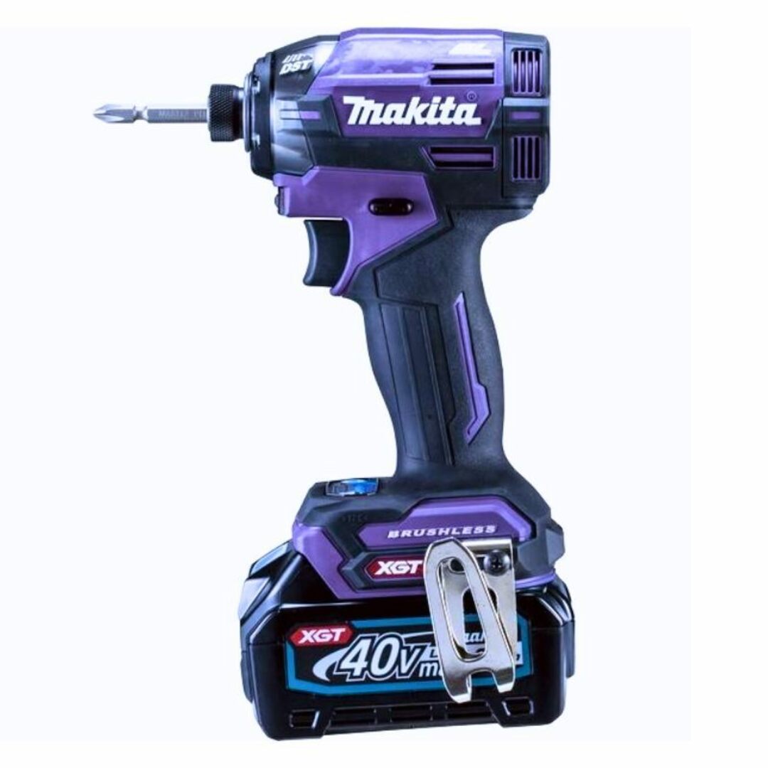 Makita(マキタ)のmakita マキタ 充電式インパクトドライバ TD002GDXAP パープル 40V バッテリ BL4025 充電器 DC40RA 純正フルセット 【新品】12405K118 インテリア/住まい/日用品のインテリア/住まい/日用品 その他(その他)の商品写真